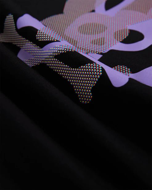 Psycho Bunny Mens Black Chicago HD Dotted Graphic T-Shirt_ B6U412Z1PC - 001 - NorthBoys