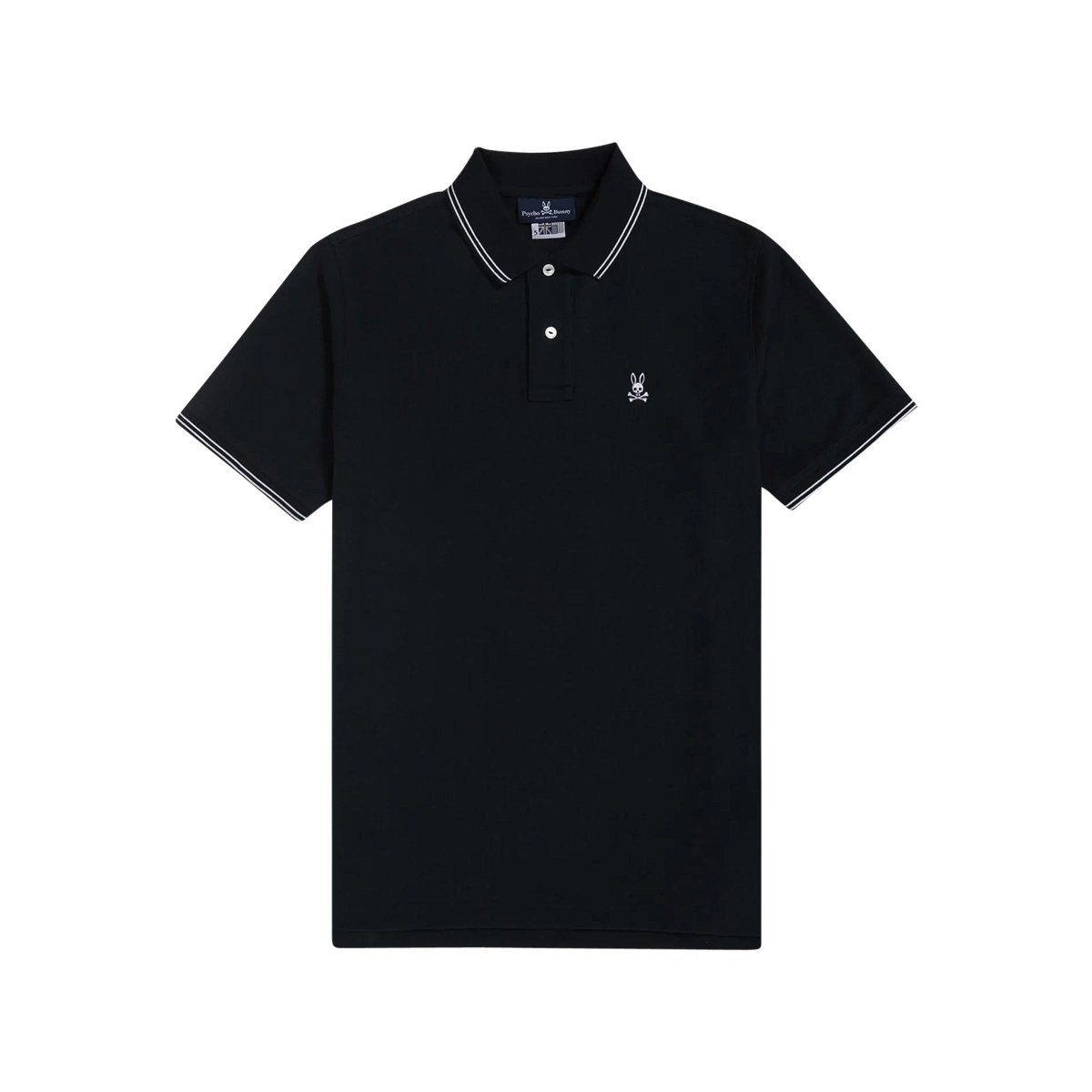 Psycho Bunny Mens Black Logan Polo_ B6K136S1PC - 001 - NorthBoys