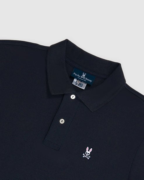 Psycho Bunny Mens Navy Classic Polo_ B6K001ARPC - 410 - NorthBoys