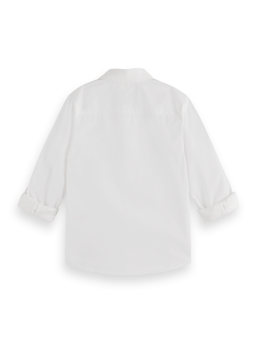 Scotch & Soda Boys Dobby Long Sleeve Shirt_ 179462 - NorthBoys