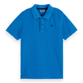 Scotch & Soda Boys Garment - Dyed Pique Polo_ 179509 - NorthBoys