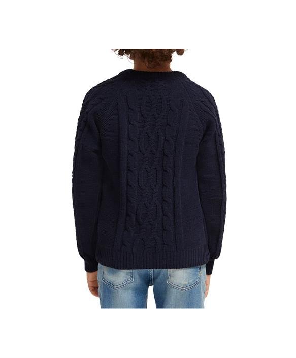 Scotch & Soda Boys Navy Cable Knit_173593 - 0002 - NorthBoys