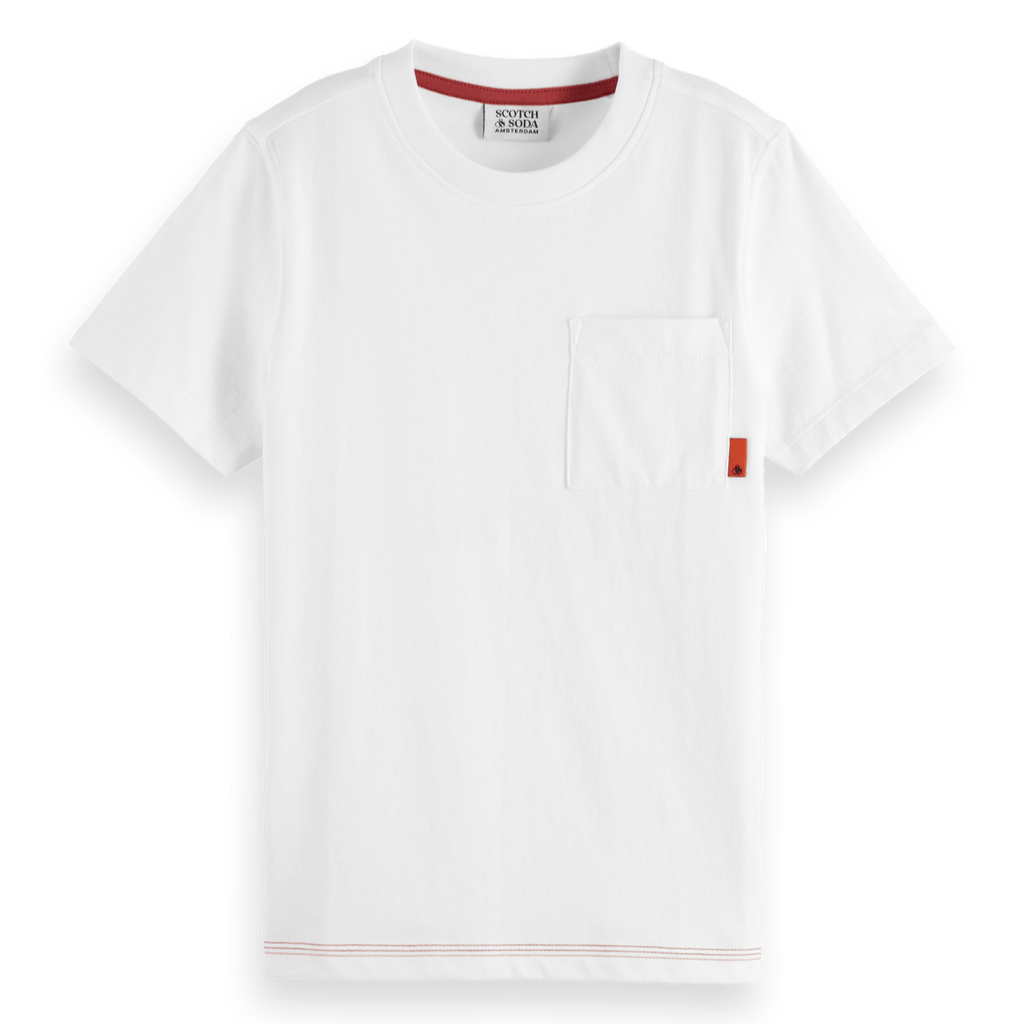 Scotch & Soda Boys Regular Fit Classic Pocket T-Shirt_ 179490 - NorthBoys