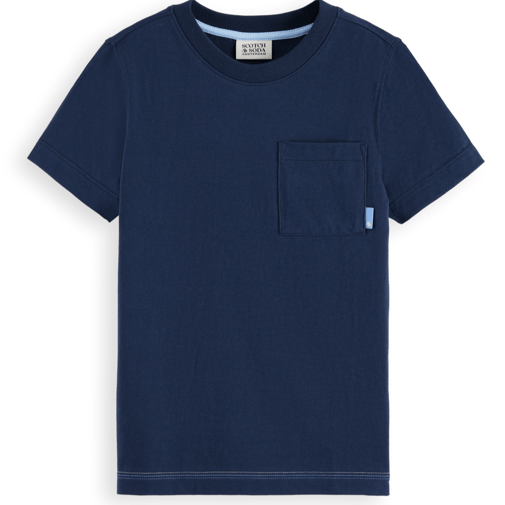 Scotch & Soda Boys Regular Fit Classic Pocket T-Shirt_ 180475 - NorthBoys