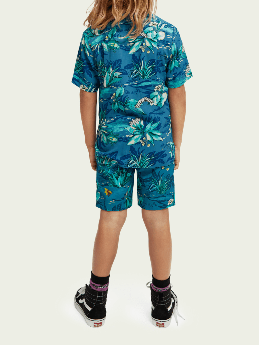 Scotch & Soda Boys Short Sleeve Shirt _170515 - NorthBoys