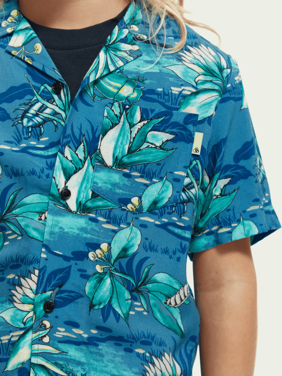 Scotch & Soda Boys Short Sleeve Shirt _170515 - NorthBoys