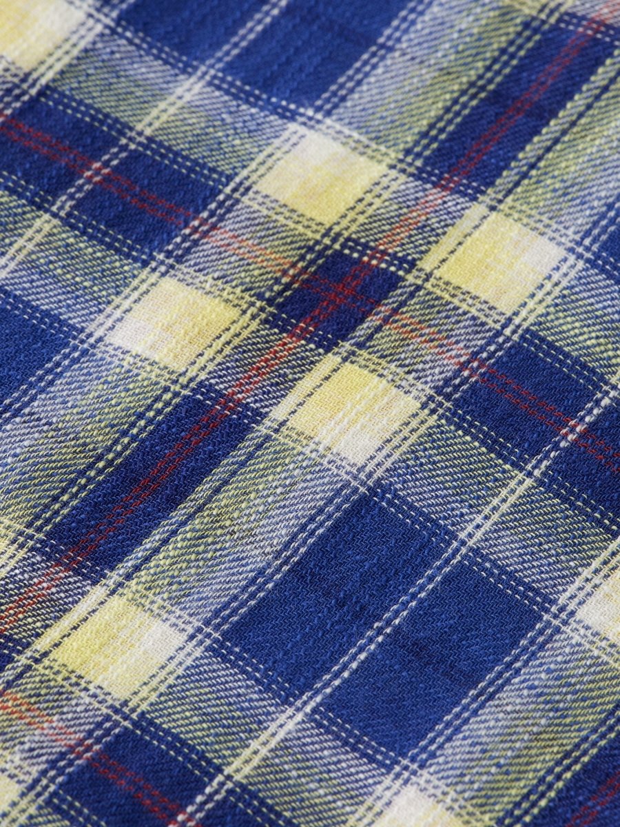 Scotch & Soda Boys Yellow/Blue Check Shirt_173655 - 6096 - NorthBoys