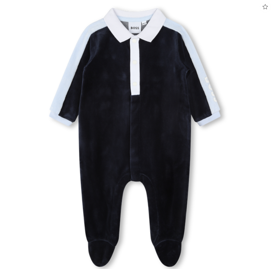 Hugo Boss Baby Navy Polo Pajama_J97209-849