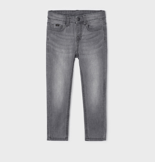 Mayoral Mini Basic Slim Fit Grey Jeans _ 4515-82