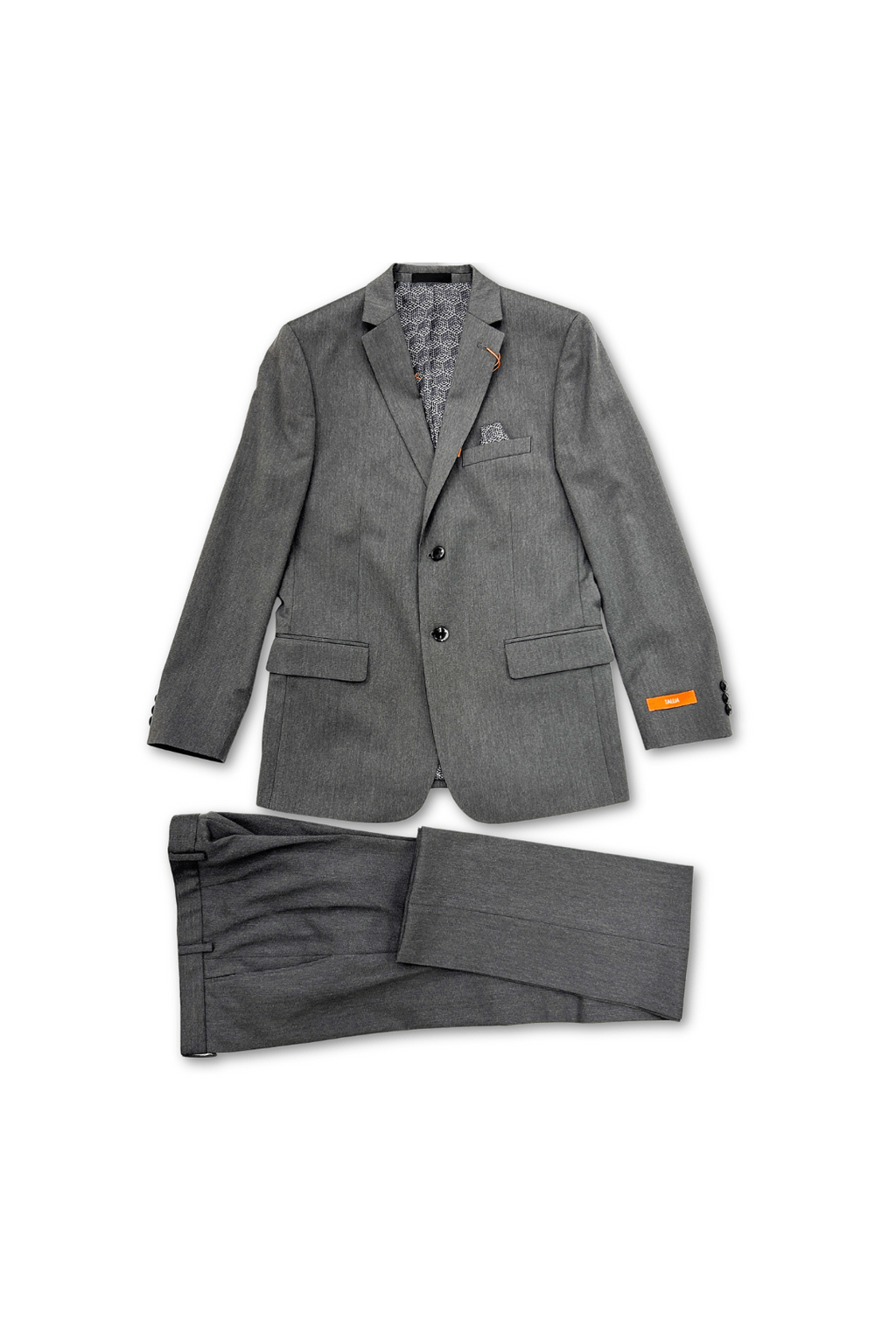 Tallia Boys Skinny Grey Dot Suit-NorthBoys