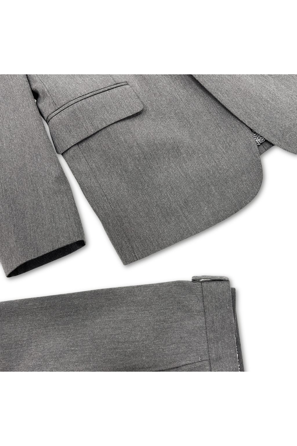 Tallia Boys Skinny Grey Dot Suit-NorthBoys