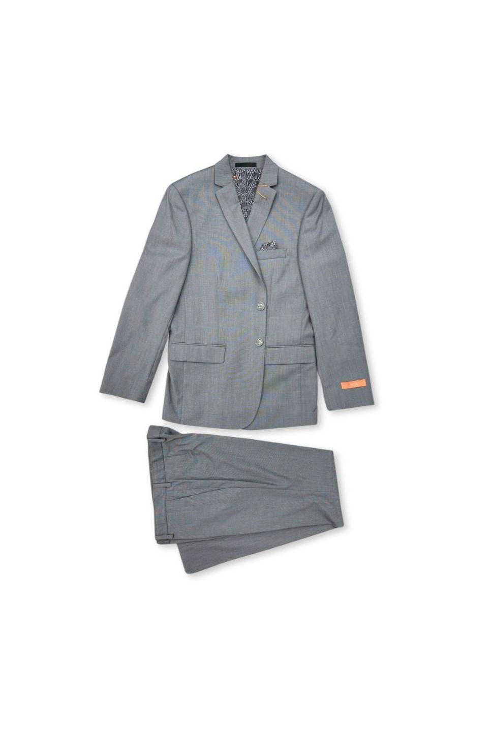 Tallia Boys Skinny Grey Window Suit-NorthBoys
