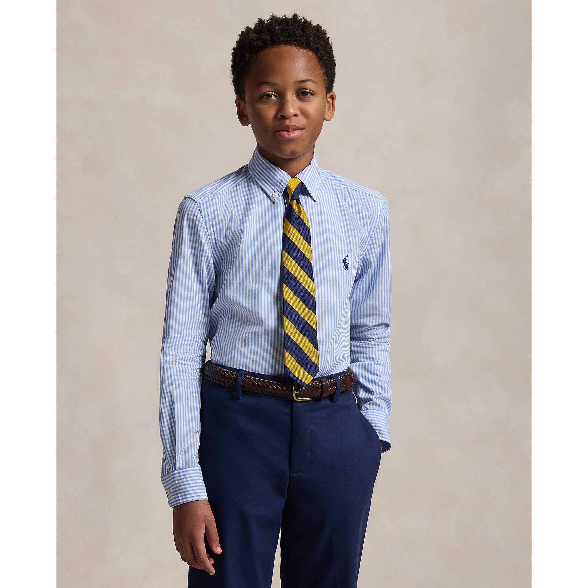 Polo Ralph Lauren Boys Long Sleeve Poplin Shirt