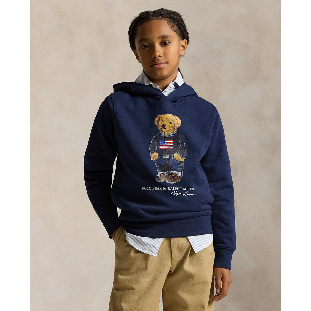 Polo Ralph Lauren Boys Polo Bear Fleece Hoodie