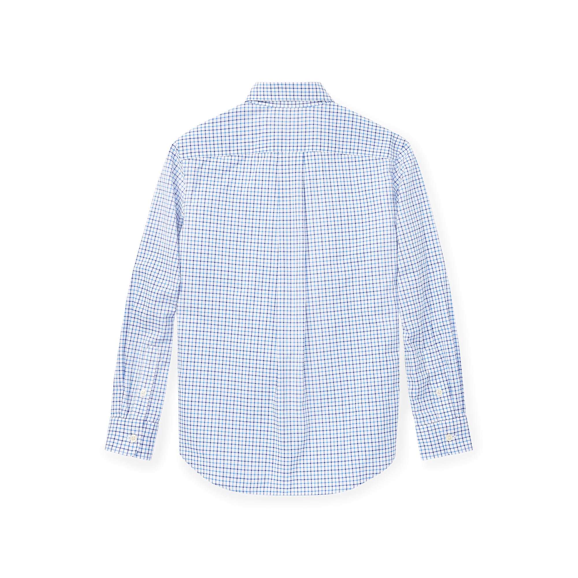 Ralph Lauren Boys Tattersall Cotton Poplin Shirt