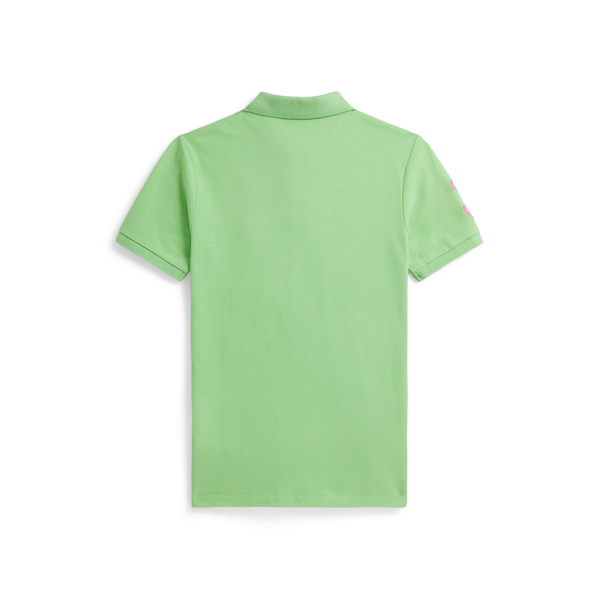 Polo Ralph Lauren Boys Large Pony Mesh Green Polo Shirt