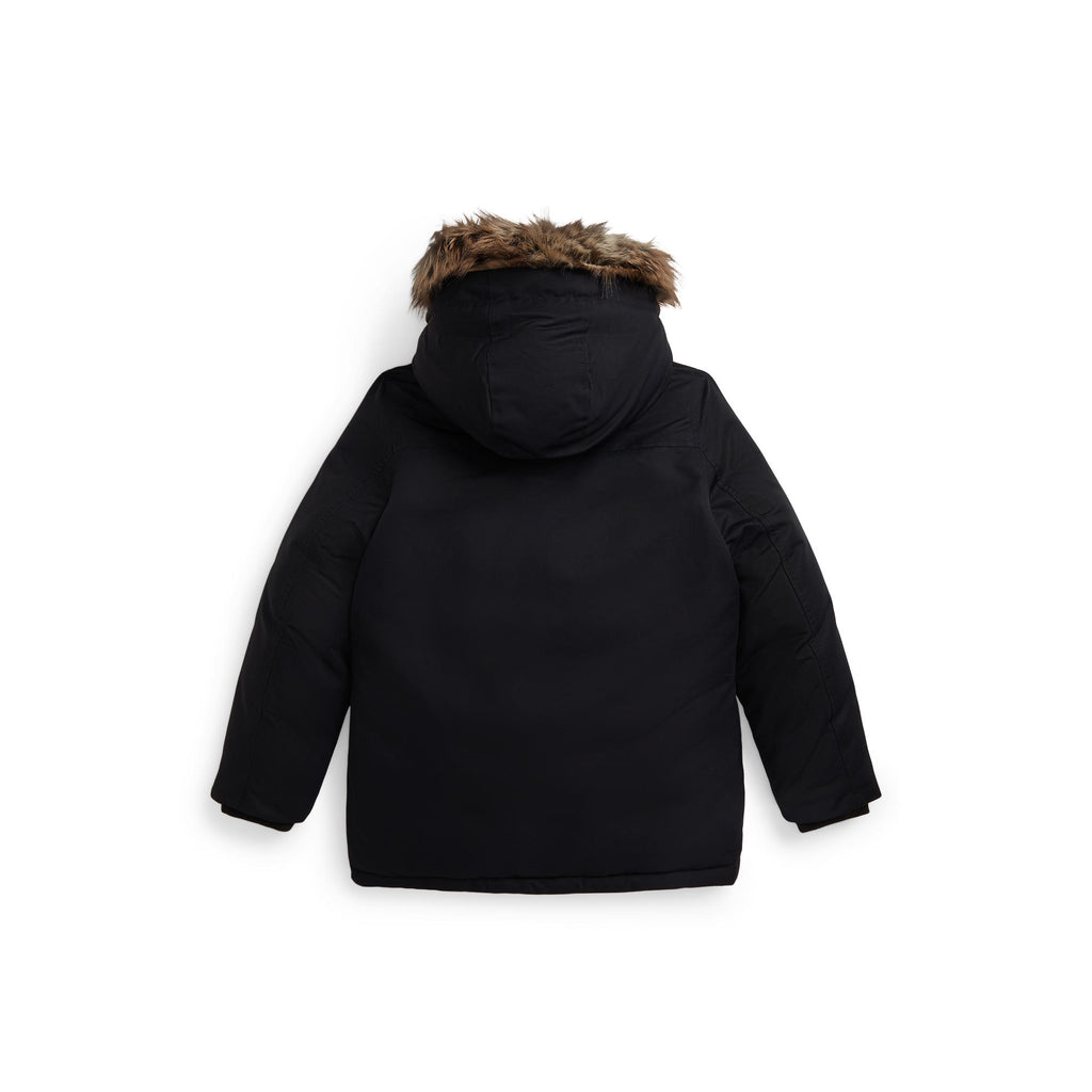 Ralph Lauren Faux-Fur-Trim Down Parka