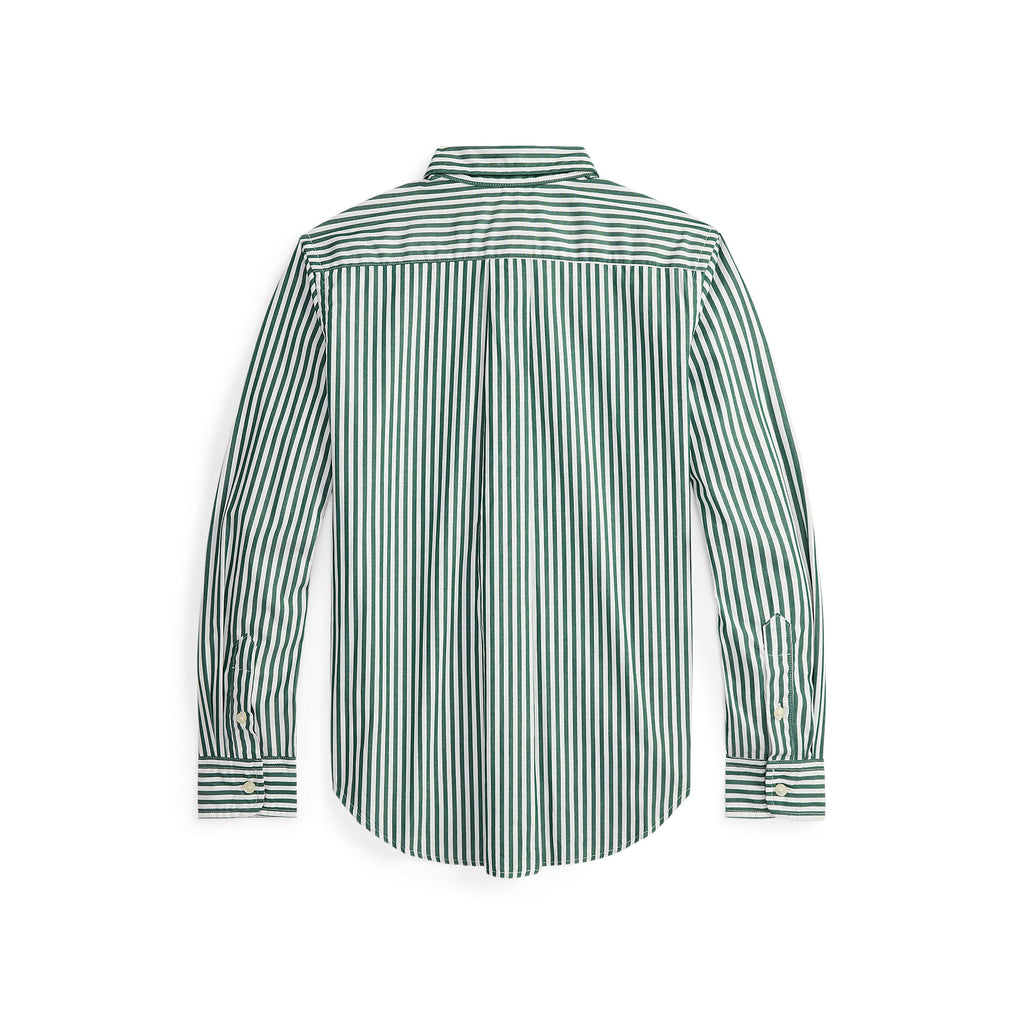 Ralph Lauren Boys Striped Poplin Shirt