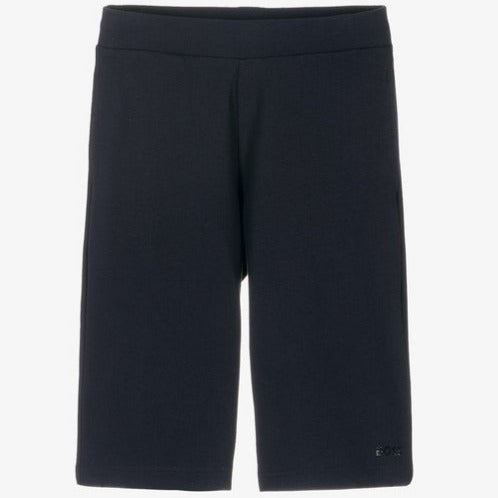 Hugo Boss Boys Navy Shorts_ J28094b