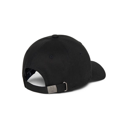 Psycho Bunny Mens Lenox Black Baseball Cap