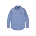 Ralph Lauren Boys Gingham Cotton Poplin Shirt