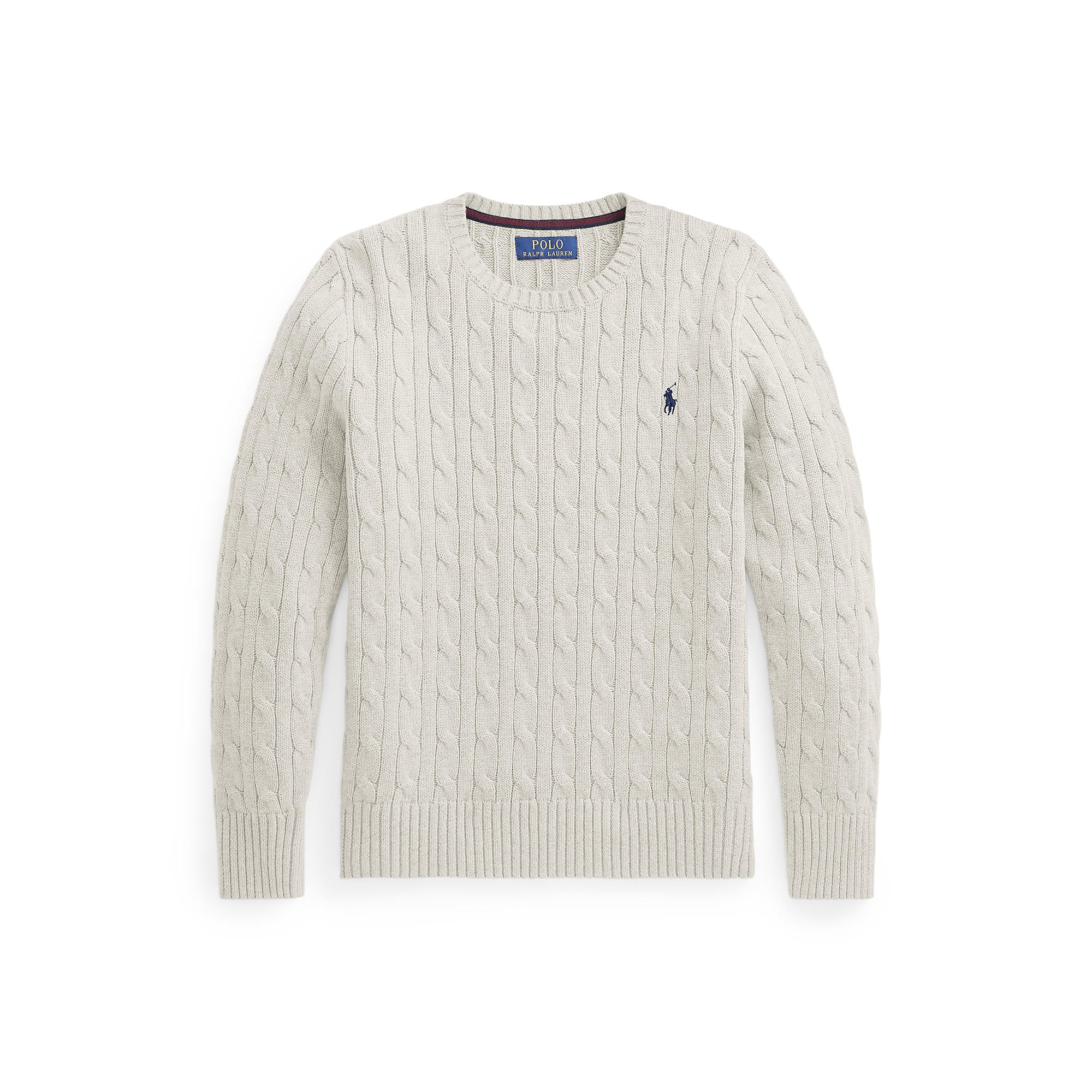 Polo Ralph Lauren Boys Combed Cotton Cable Knit Sweater