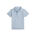Polo Ralph Lauren Baby Mesh Estate Blue Polo Shirt