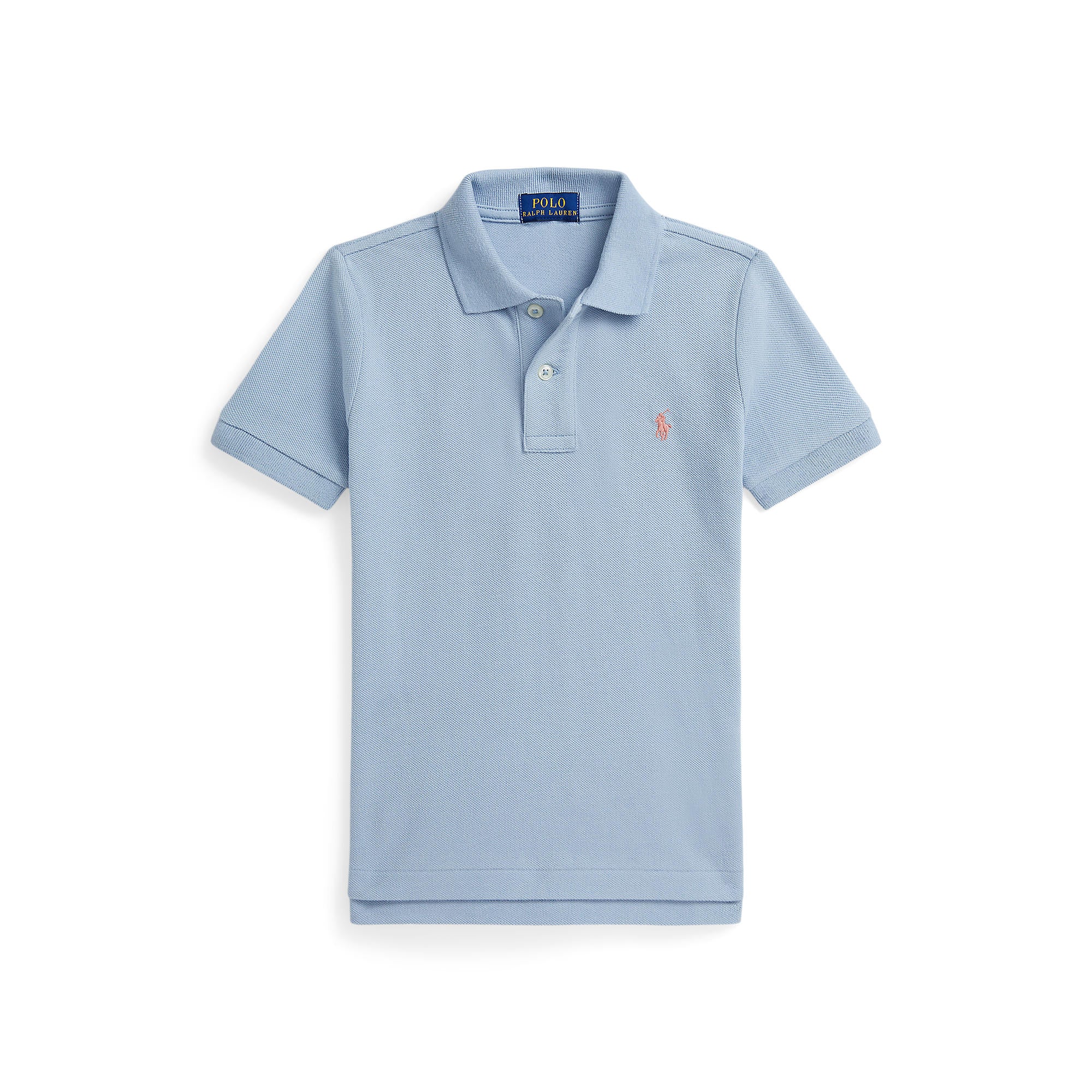 Polo Ralph Lauren Little Boys Mesh Estate Blue Polo Shirt