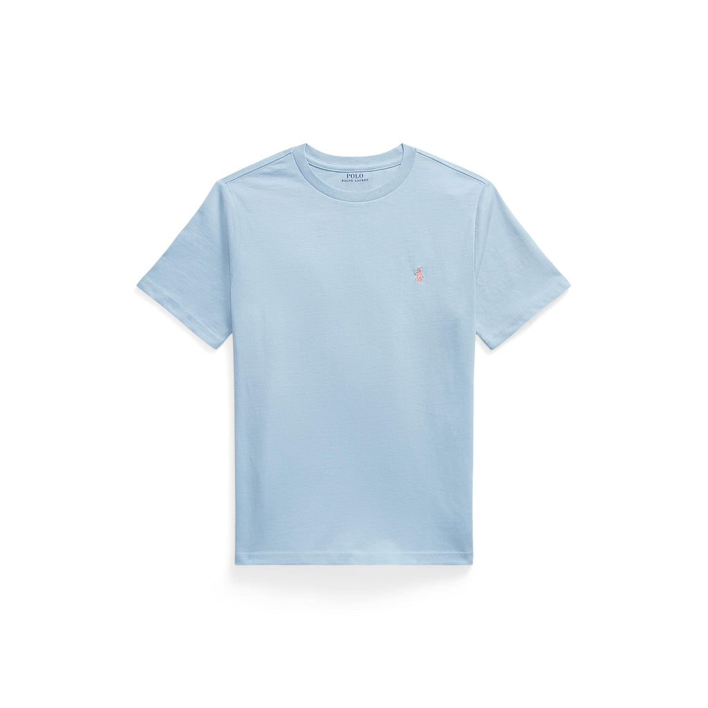 Polo Ralph Lauren Boys Powder Blue Crewneck T-Shirt