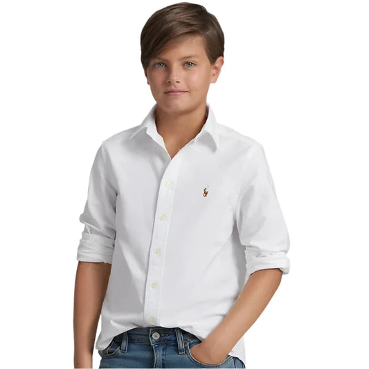 Ralph Lauren Boys Iconic Oxford Shirt