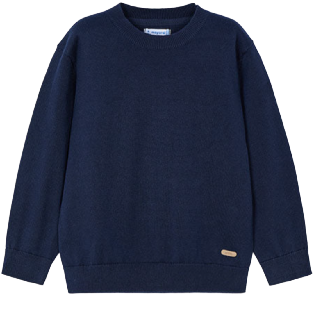 Mini Basic Crew Neck Sweater