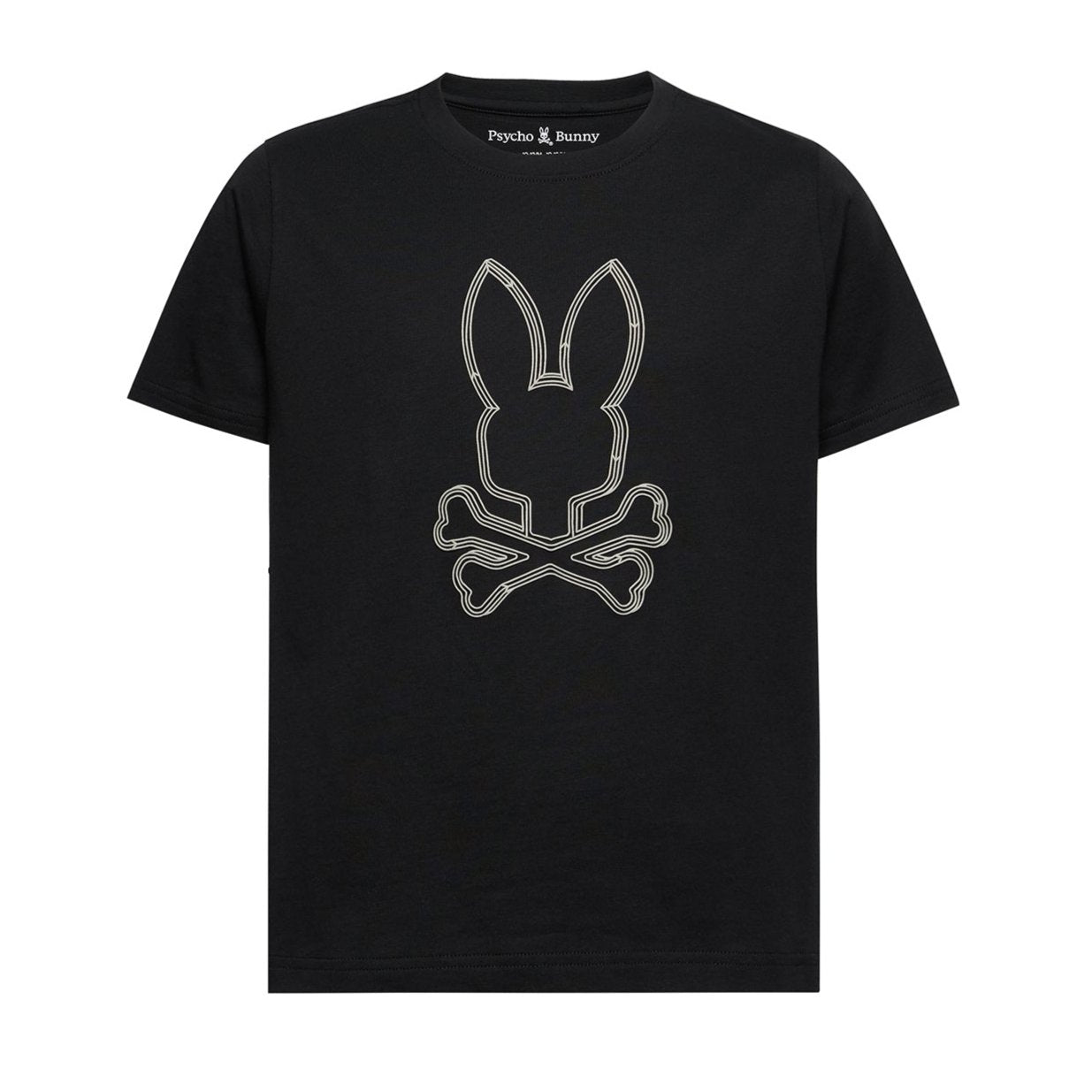 Psycho Bunny Kids Monarch Front Bunny Short Sleeve T-Shirt