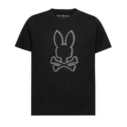 Psycho Bunny Kids Monarch Front Bunny Short Sleeve T-Shirt