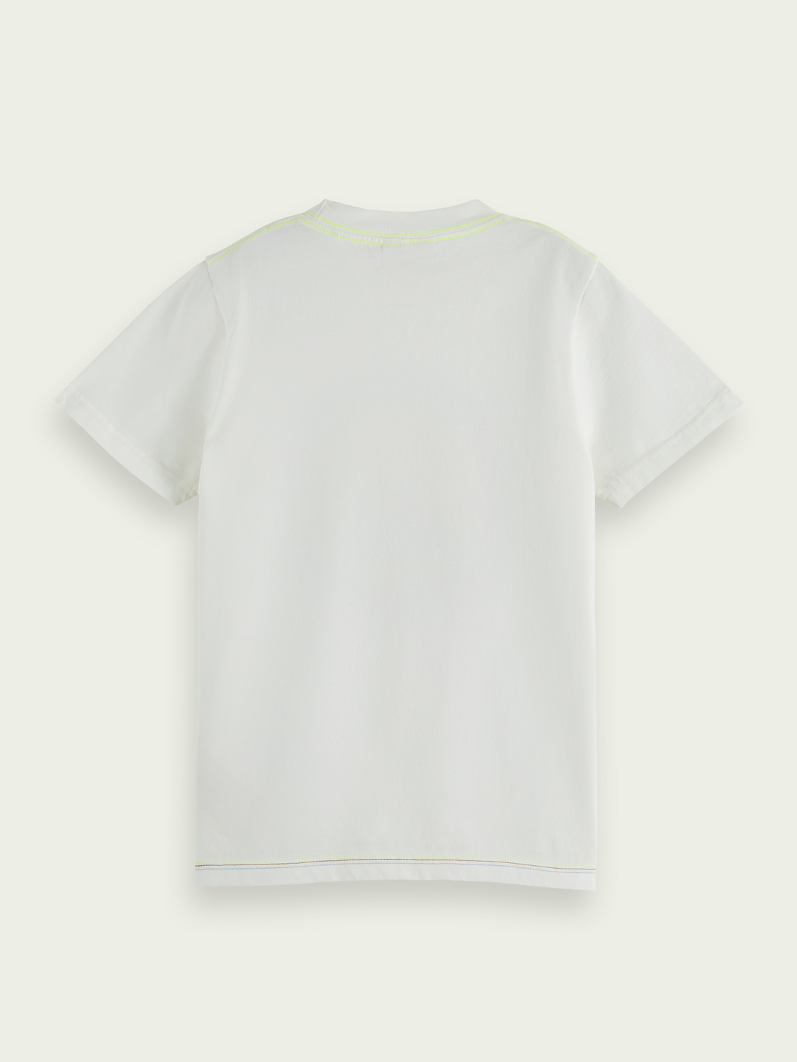 Scotch & Soda Boys T-Shirt_Off White 170559-0001