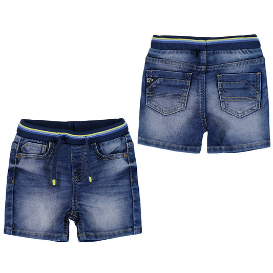 Mayoral Baby Soft Denim Shorts-Mayoral-NorthBoys