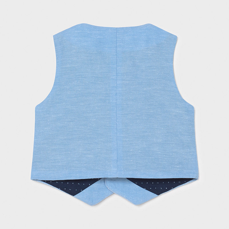 Mayoral Baby Linen Vest-Mayoral-NorthBoys