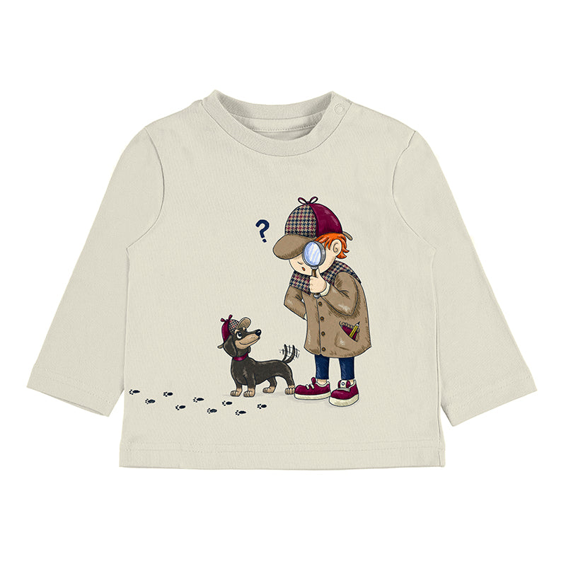 Mayoral Baby Detective L/s T-Shirt   2066-36
