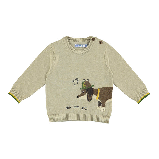 Mayoral Baby " Dog " Sweater 2374-72