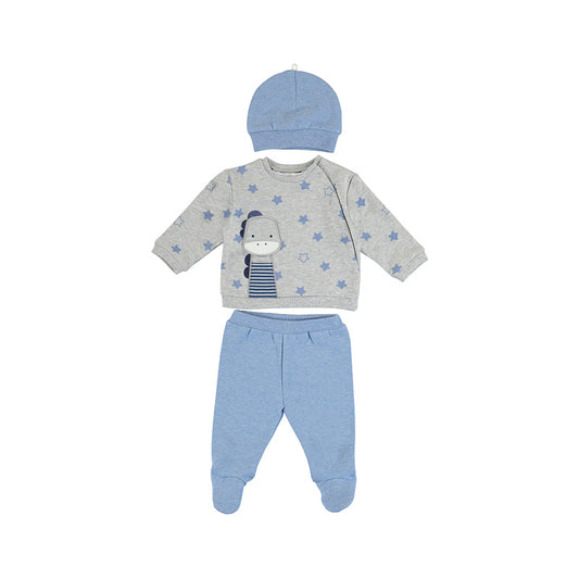 Mayoral Baby Fleece Leg Warmer With Hat Set 2510-80