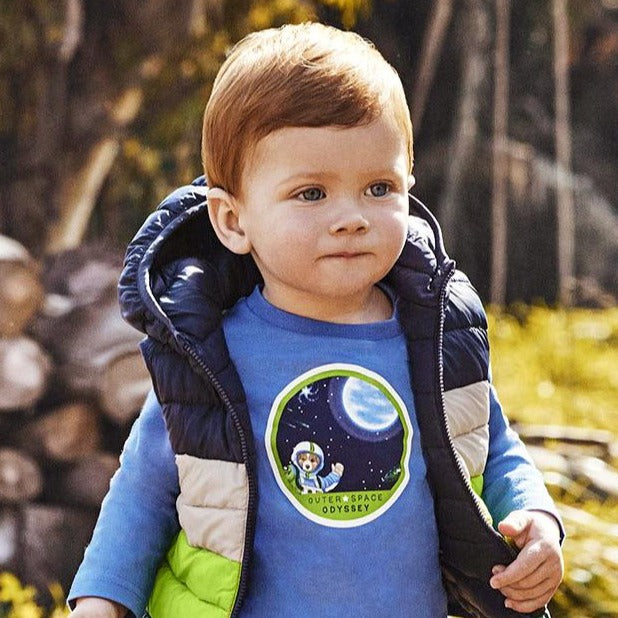 Mayoral Baby L/s T-shirt Play " Space"  2077-89