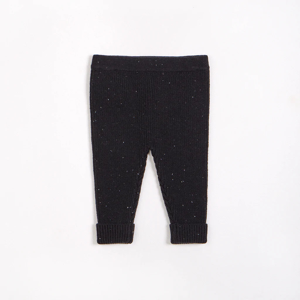 Petit Lem Baby Sweater Knit Pant _Black 22HRG36804-900