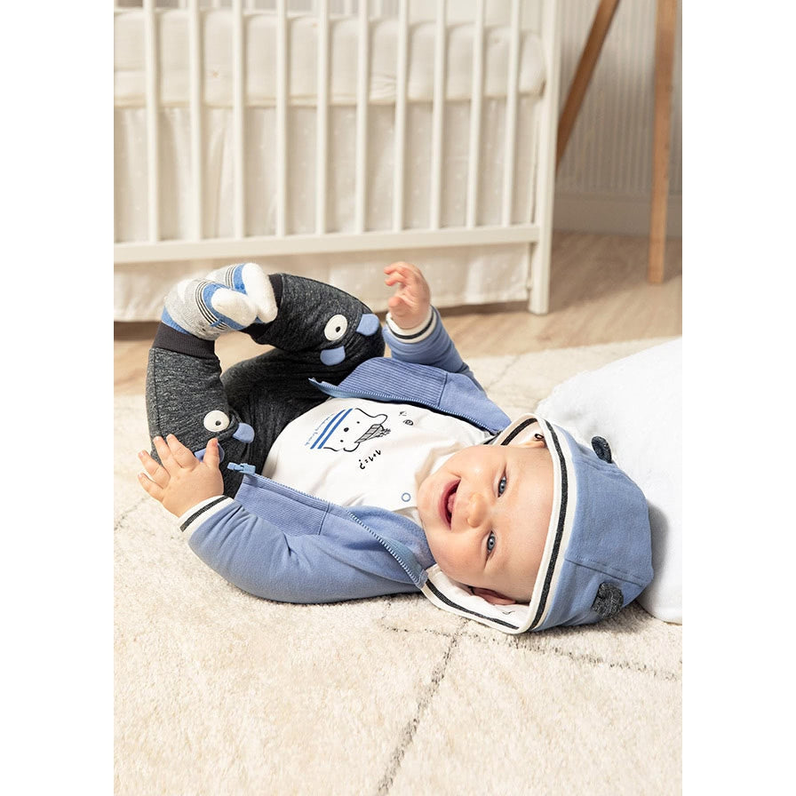 Mayoral Baby Fleece Tracksuit And Shirt 2694-43