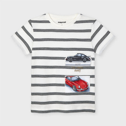 Mayoral Mini Boys T-Shirt sports cars red