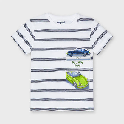 Mayoral Mini Boys T-Shirt - sports cars