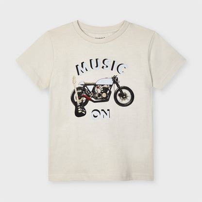 Mayoral Mini Boys Reflective Bike T-Shirt