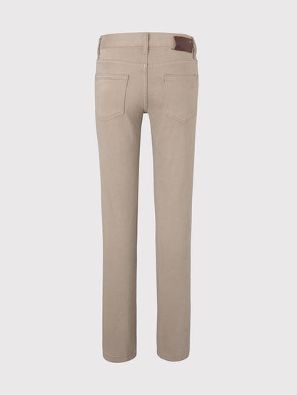 DL1961 Boys Brady Slim Beige Cotton Pants_ 4040