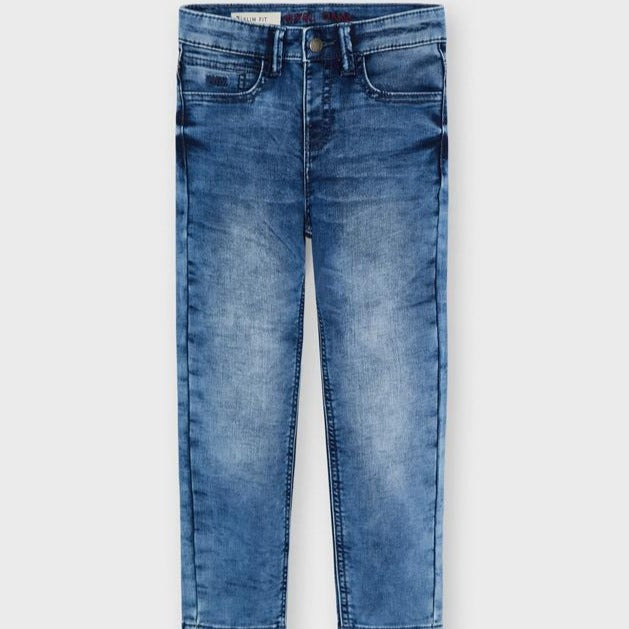 Mayoral Mini Soft Denim Medium Blue Jeans 4562-91