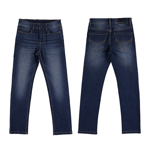 Nukutavake Boys Basic Slim Fit Blue Jeans 516-31 212