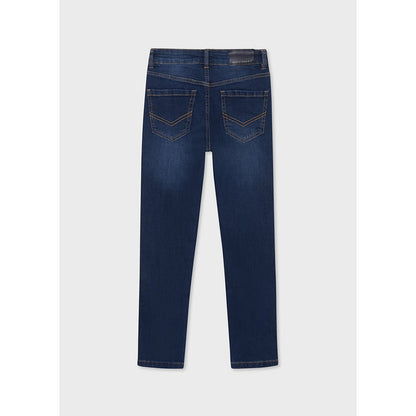 Nukutavake Boys Basic Slim Fit Dark Blue Jeans 516-32 212