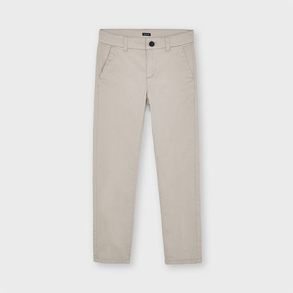 Nukutavake Chino Slim Fit Beige Cotton Pant 530-65